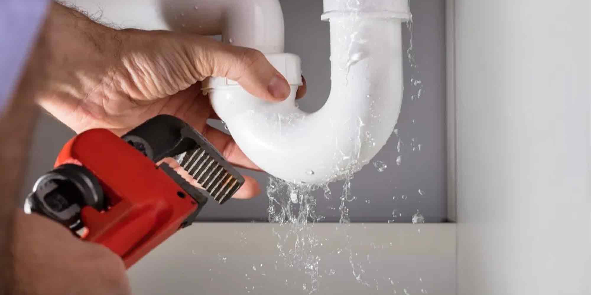Man Fixing Leaky P Trap with Pipe Wrench | Monkey Wrench, Sewer & Drain | Best Toilet Repair in Utah