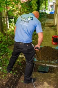 Sewer and French Drain Installation from Monkey Wrench Plumbing